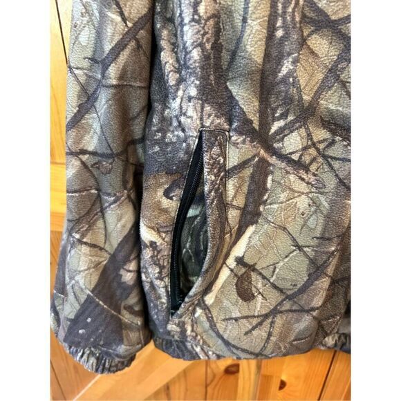 DUXBAK Reversible RealTree Hardwoods Camo Hunting Jacket Men’s Medium (3874) - Picture 2 of 8